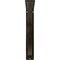 Ekena Millwork Miller Wrought Iron Bracket, (Triple center brace), Antiqued Pale Gold 2"W x 10"D x 12"H BKTM02X10X12TMIAPG - alternate 6